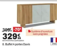 Buffet 4 portes Davis