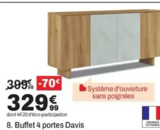 Buffet 4 portes Davis