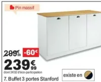 Buffet 3 portes Stanford