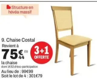Chaise Costal