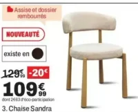 Chaise Sandra