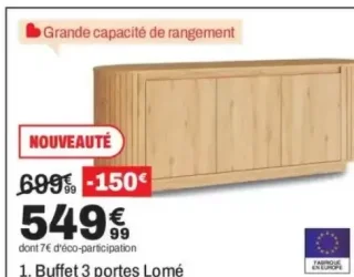 Buffet 3 portes Lomé