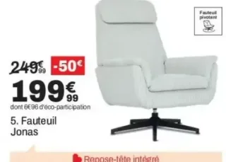 Fauteuil Jonas