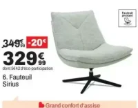 Fauteuil Sirius