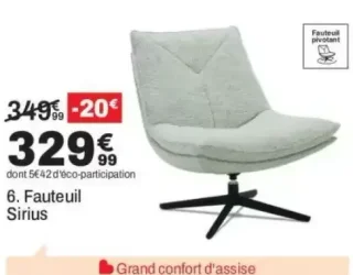 Fauteuil Sirius