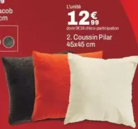 Coussin Pilar 45x45 cm