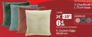 Coussin Ziggy 40x40 cm