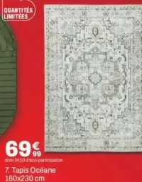 Tapis Océane 160x230 cm