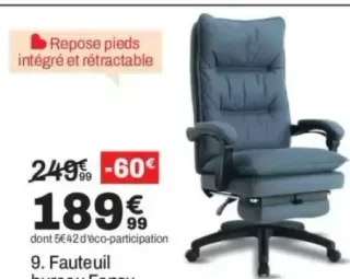 Fauteuil bureau Fancy
