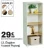 Promo Étagère 4 cases Poyang