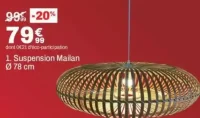Suspension Mailan Ø 78 cm