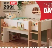 Lit combiné Shelter