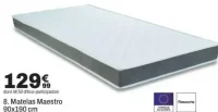 Matelas Maestro 90x190 cm