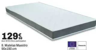 Matelas Maestro 90x190 cm