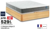 Matelas Bultex Intégral 3 140x190 cm