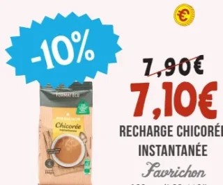 Recharge Chicorée Instantanée Favrichon