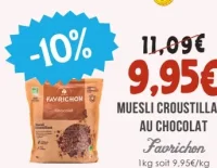 Muesli Croustillant au Chocolat Favrichon