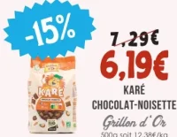 Karé Chocolat-Noisette Grillon d'Or