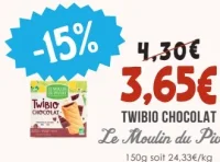 Twibio Chocolat Le Moulin du Pivert