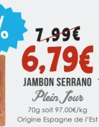Jambon Serrano Plein Jour