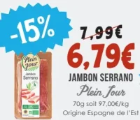 Jambon Serrano Plein Jour