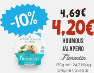 Houmous Jalapeño Florentin
