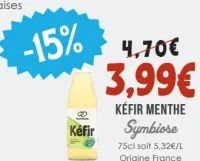 Kéfir Menthe Symbiose