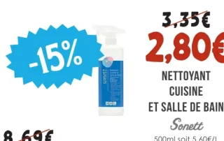 Nettoyant cuisine et salle de bain Sonett