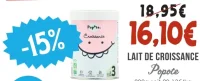 Lait de Croissance Popote