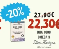 DHA 1000 Oméga 3 Diet Horizon