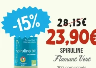 Spiruline Flamant Vert