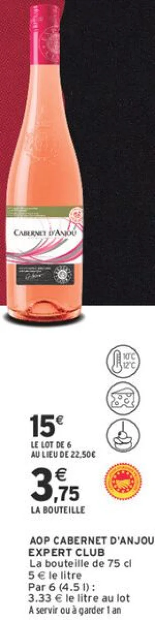 AOP Cabernet d'Anjou Expert Club
