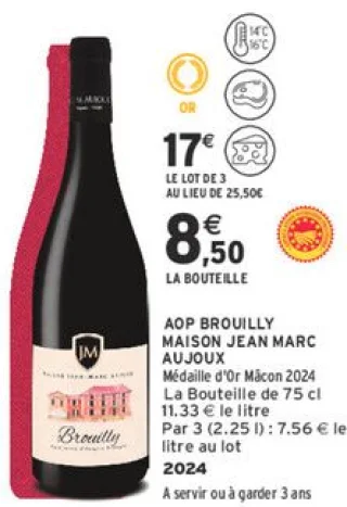 AOP Brouilly Maison Jean Marc Aujoux