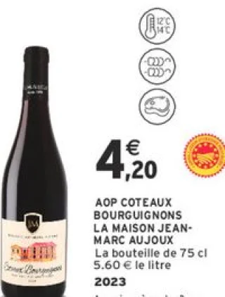 AOP Coteaux Bourguignons La Maison Jean-Marc Aujoux