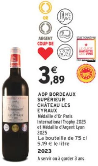AOP Bordeaux Supérieur Château Les Eyraux
