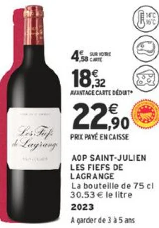 AOP SAINT-JULIEN LES FIEFS DE LAGRANGE 2023