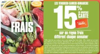 Rayon frais (sélection différente chaque semaine) Netto