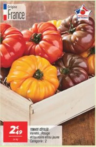 Tomate côtelée 