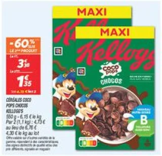 Céréales coco pops chocos