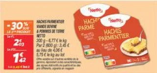 Hachis parmentier viande bovine & pommes de terre