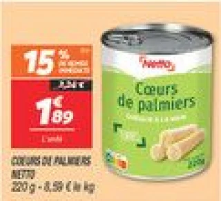 Coeurs de palmiers 
