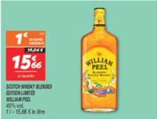 Scotch whisky blended édition limitée