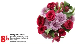 Bouquet 12 Tiges