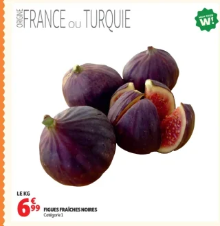 Figues fraîches noires