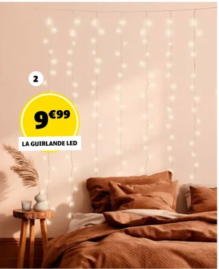 Guirlande LED dim. 250x250 cm