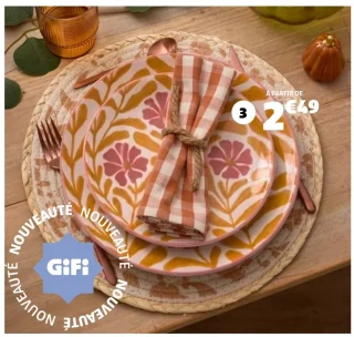 Assiette à dessert en céramique