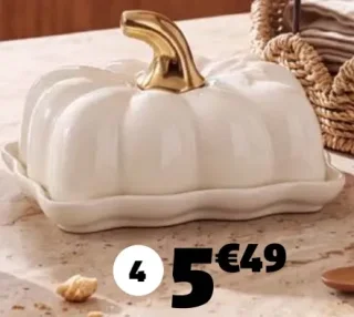 Beurrier en céramique