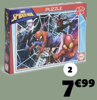 Puzzle 100 Pièces Spider-Man