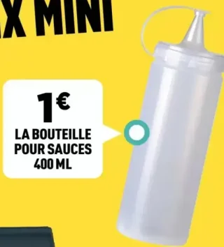 La bouteille pour sauces 400 ml