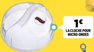 La cloche pour micro-ondes
